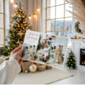 Classic Christmas Elegant Photo Card | Family シーズンカード