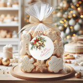 Classic Christmas Gift Label | Sticker ラウンドシール