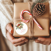 Classic Christmas Gift Label | Sticker ラウンドシール