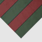 Classic Christmas Green And Red Stripes 薄葉紙 (詳細)