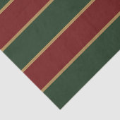 Classic Christmas Green And Red With Gold Trim 薄葉紙 (詳細)
