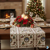 Classic Christmas Holiday Quilt Pattern テーブルクロス