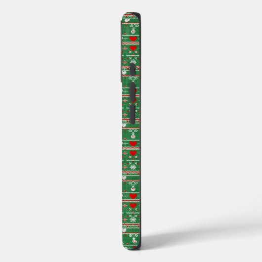 Classic Christmas Knit Case-Mate iPhoneケース (裏面 / 左)