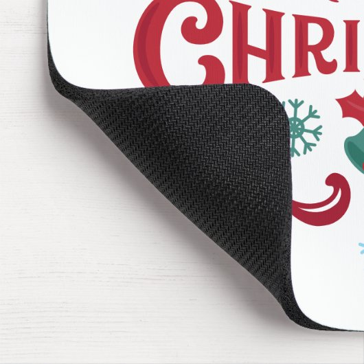 Classic Christmas Mousepad マウスパッド (コーナー)