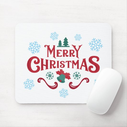 Classic Christmas Mousepad マウスパッド (マウス)