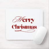 Classic Christmas Mousepad マウスパッド (マウス)