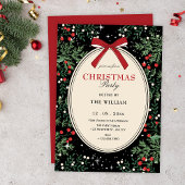 Classic christmas party  招待状