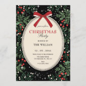 Classic christmas party  招待状 (正面)