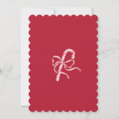 Classic Christmas Party Invite 招待状 (裏面)