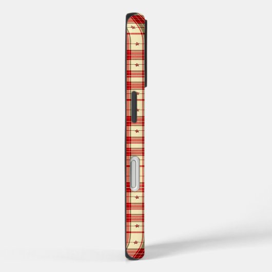Classic Christmas Plaid Case-Mate iPhoneケース (裏面 / 右)