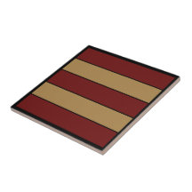 Classic Christmas Red And Gold Stripes 