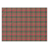 Classic Christmas Tartan Red Green Holiday  テーブルクロス (正面(横))