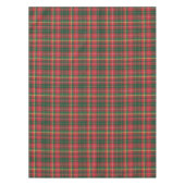 Classic Christmas Tartan Red Green Holiday  テーブルクロス (正面)