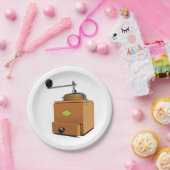 Classic Coffee Grinder ペーパープレート (パーティー)