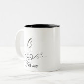 Classic Coffee Mug – Elegant Design for Everyday ツートーンマグカップ (正面左)
