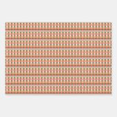 Classic Colorful Geometric  ラッピングペーパーシート (正面3)