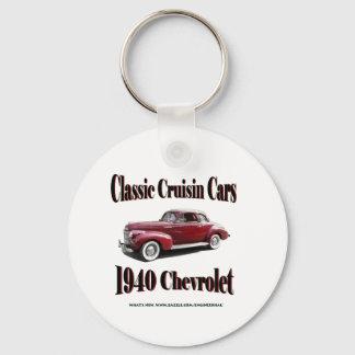 Classic Cruisin Cars 1940 Chevrolet キーホルダー