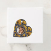 Classic Custom Carnation Sparkle Forest Wedding フェイバータグ (インサイチュ)