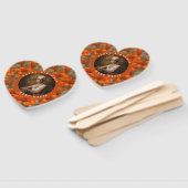 Classic Custom Lilies Floral Party ハンドファン (組立なし)