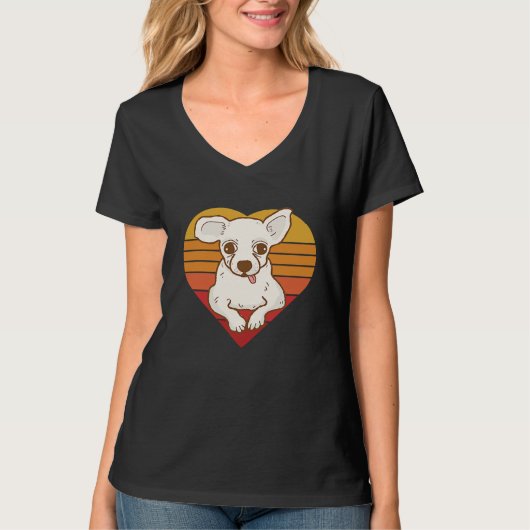 Classic Cute Chihuahua    3 Tシャツ (正面)