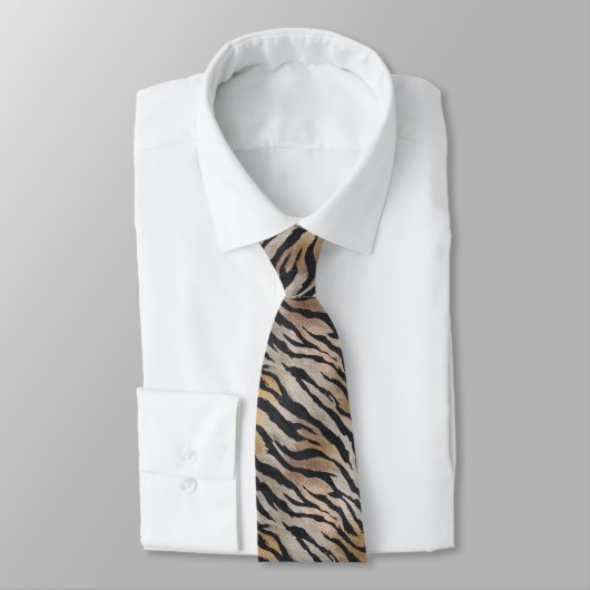Classic Dads Fathers Day Gifts Tiger Print ネクタイ (タイ)