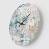 Classic Damask Turkish Vintage  ラージ壁時計 (傾斜)