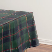 Classic Dark Blue Red Green Plaid Pattern テーブルクロス (インサイチュ)
