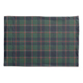Classic Dark Blue Red Green Plaid Pattern 枕カバー (裏面)