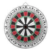 Classic Dartboard Arrow Pattern Game Design ダーツボード (正面)