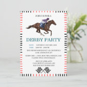 Classic Derby Party Horse Racing Invitation 招待状 (スタンド正面)