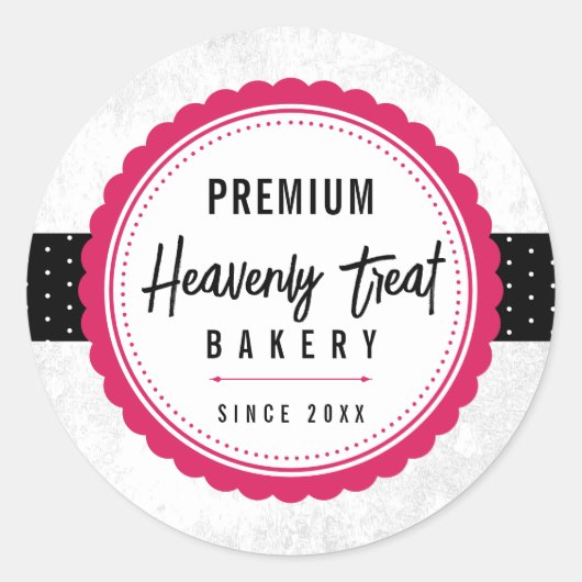 Classic design ラウンドシール (正面)