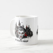 Classic Dracula Vampire Mug コーヒーマグカップ (正面左)