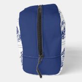 Classic Dutch Blue Delft Tile Floral & Bird Design ドップキット (右)