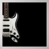 Classic Electric Guitar - Iconic Stratocaster  ポスター (正面)