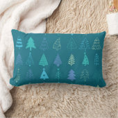 Classic Elegant Christmas Throw Pillow ランバークッション (ブランケット)