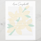 Classic Elegant Monogram Script Stationery (正面)