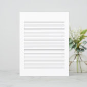 Classic Elegant Monogram Script Stationery (スタンド正面)