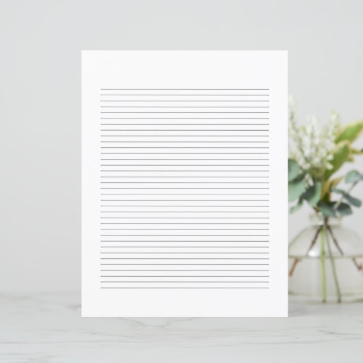 Classic Elegant Monogram Script Stationery (スタンド正面)