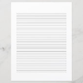 Classic Elegant Monogram Script Stationery (正面)