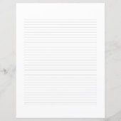 Classic Elegant Monogram Script Stationery (正面)