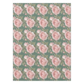 Classic English Roses In Blush Pink  テーブルクロス (正面)