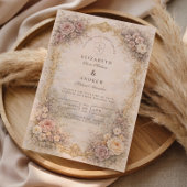 Classic European Baroque Wedding 招待状