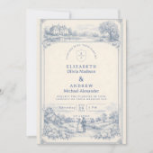 Classic European Garden Wedding 招待状 (正面)