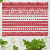 Classic Fair Isle Kitchen Towel キッチンタオル (折り畳み)