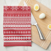 Classic Fair Isle Kitchen Towel キッチンタオル (四つ折り)