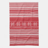 Classic Fair Isle Kitchen Towel キッチンタオル (縦)