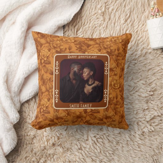 Classic Family 15Th Anniversary Throw Pillow クッション (ブランケット)
