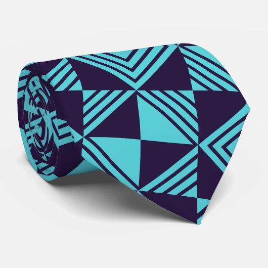 Classic Fathers Day Ideas Abstract Geometric   ネクタイ (ロール)