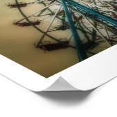 Classic Ferris wheel Poster (Semi-Gloss) ポスター (角)