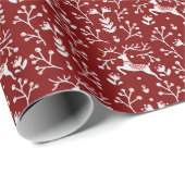 Classic Festive Christmas Tartan-Style Plaid ラッピングペーパー (ロールコーナー)